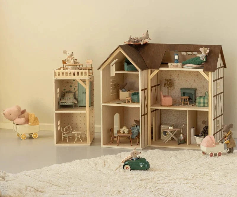 Maileg Dollhouse Wallpaper, Mouse Hole Farmhouse | Maileg