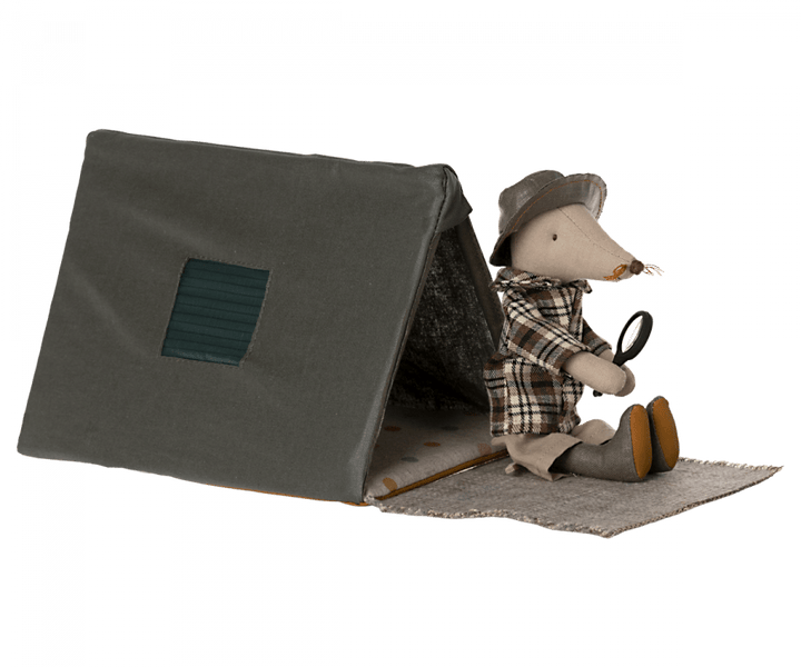 Maileg Toy Happy Camper Single Tent - Mouse | Maileg