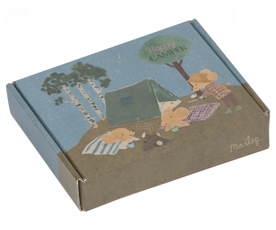 Maileg Toy Happy Camper Single Tent - Mouse | Maileg