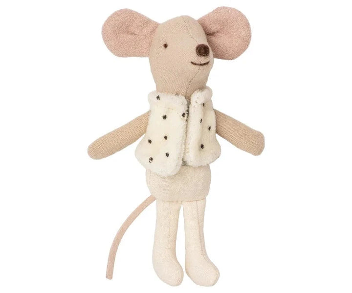 Maileg Toy Little Brother Mouse - Dancer in Matchbox | Maileg
