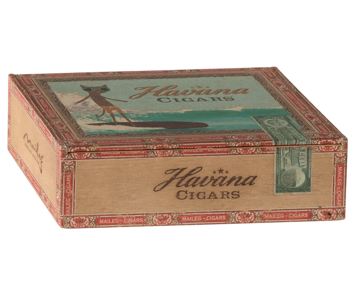 Maileg Toy Mum & Dad Mice in Cigarbox | Maileg