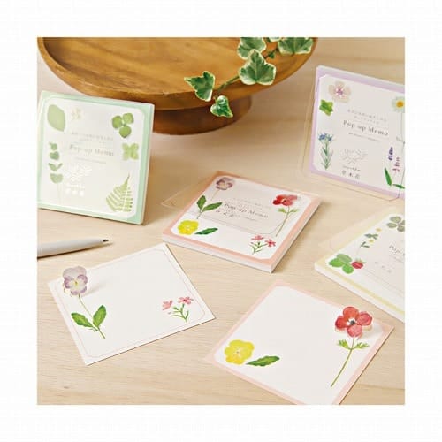 MDS Paper Pop-Up Memo Pads - Garden Series