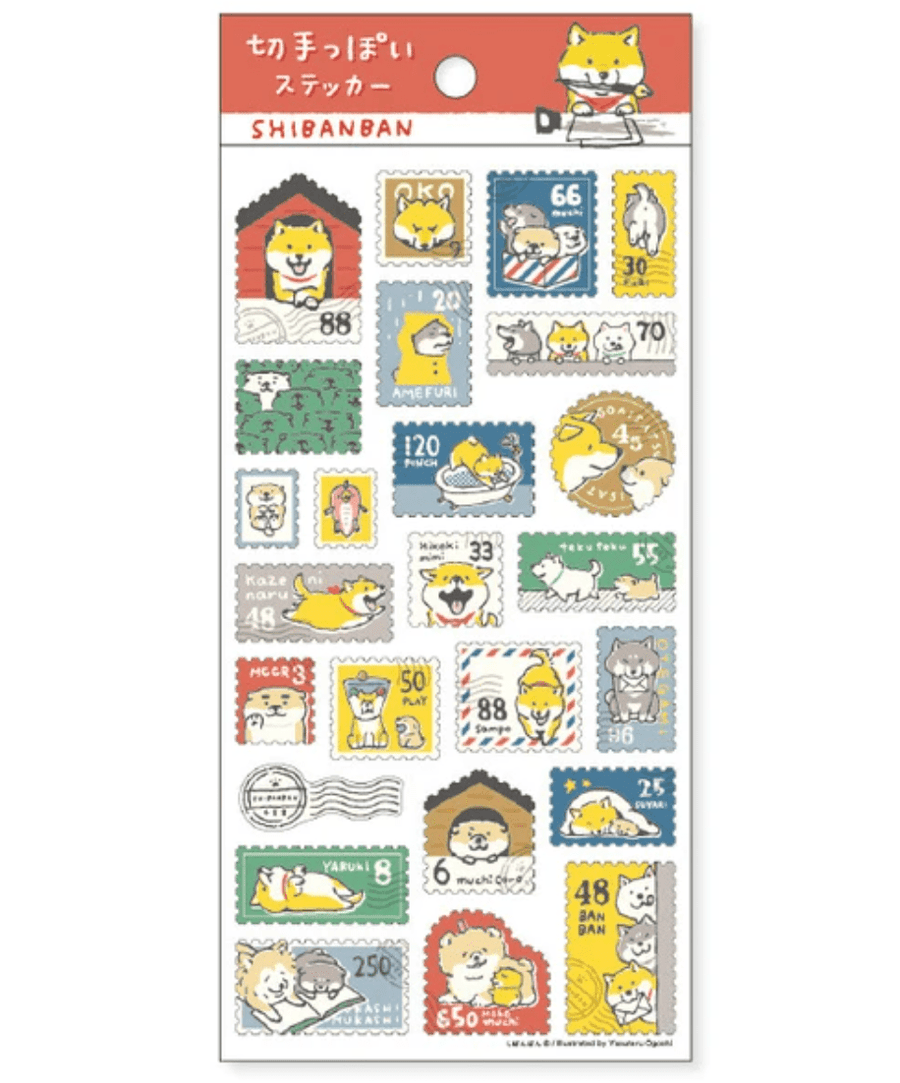 Mind Wave Sticker Sheets Shibanban Stamp Stickers