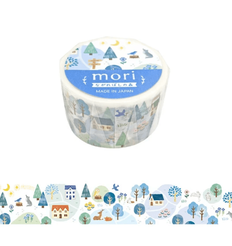 Mind Wave washi tape Shooting Star's Forest Mori Washi Tape | 25mm Width