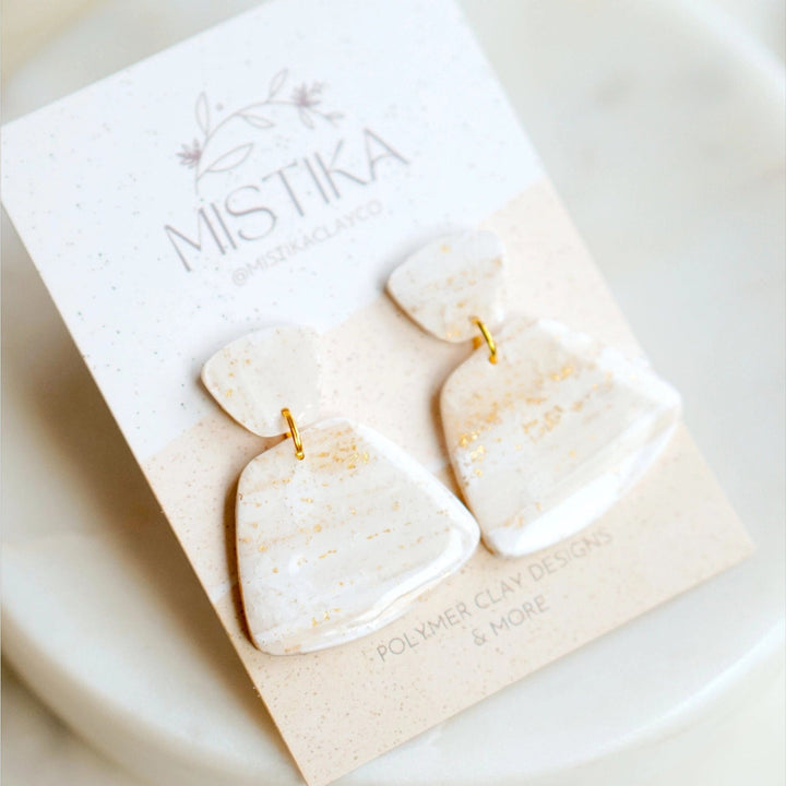 Mistika Studio Earrings Boho Dangle Clay Earrings
