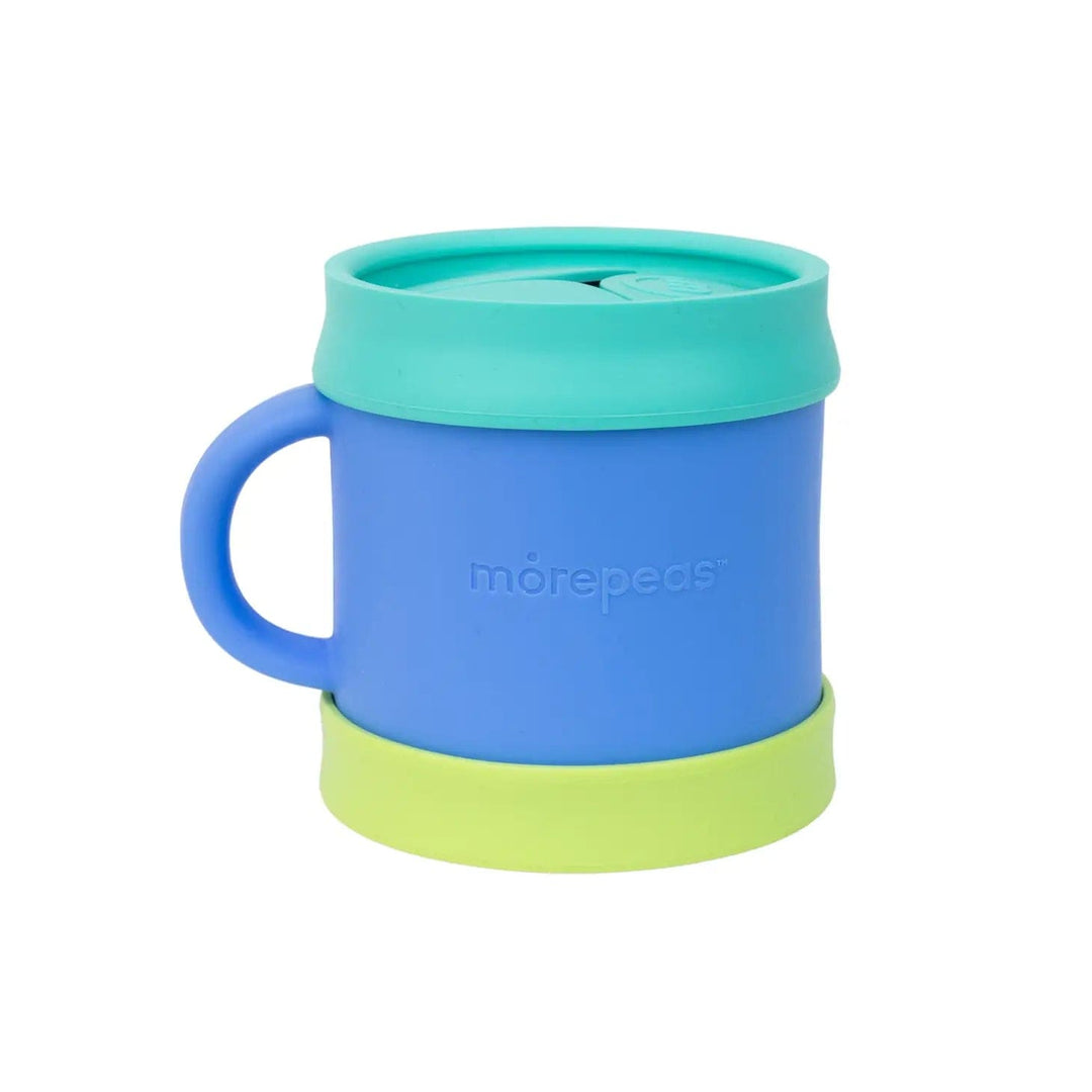 MorePeas Snack Cup Blueberry - Teal, Blue, Green Essential Snack Cup