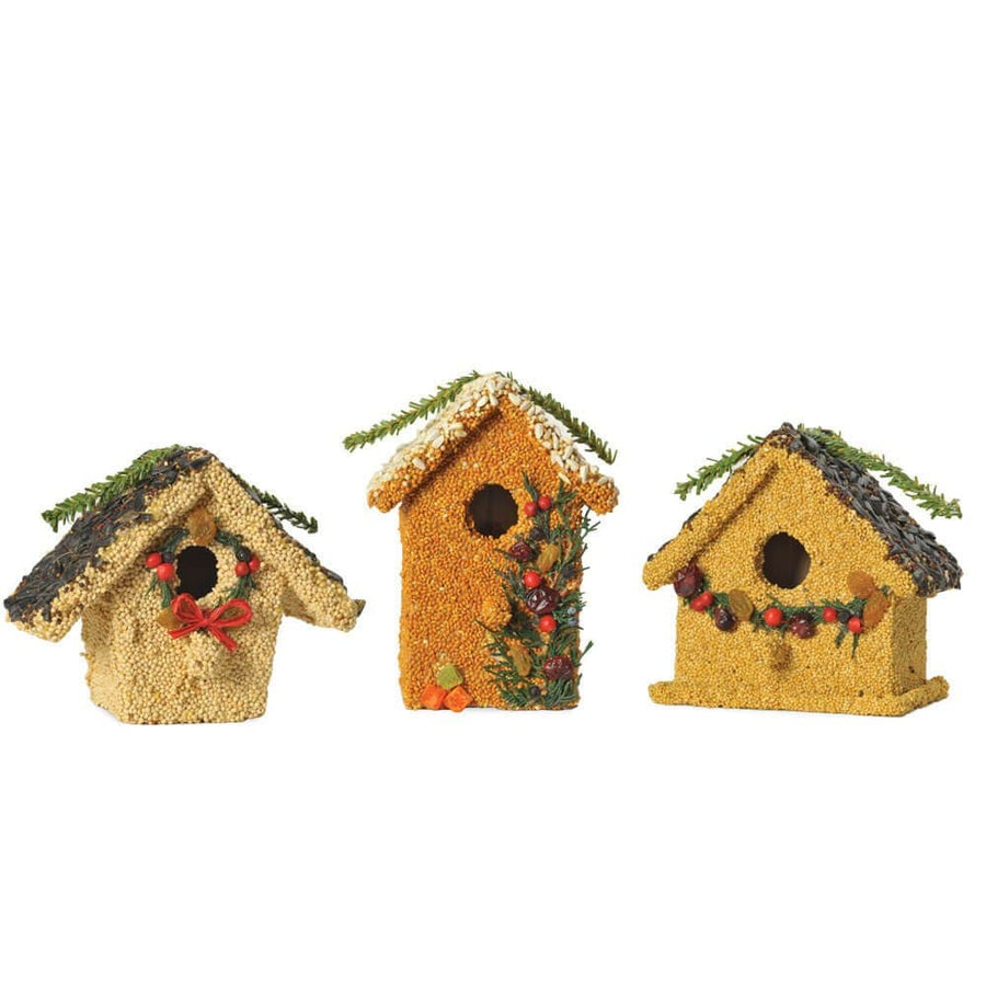 Mr. Bird Gifts Juniper Birdie Cottages | Bird Seed Houses
