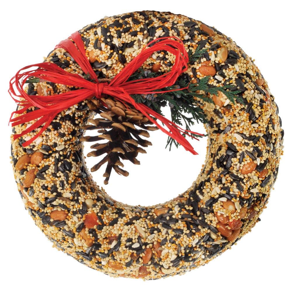 Mr. Bird Gifts WildFeast Bird Seed Wreath
