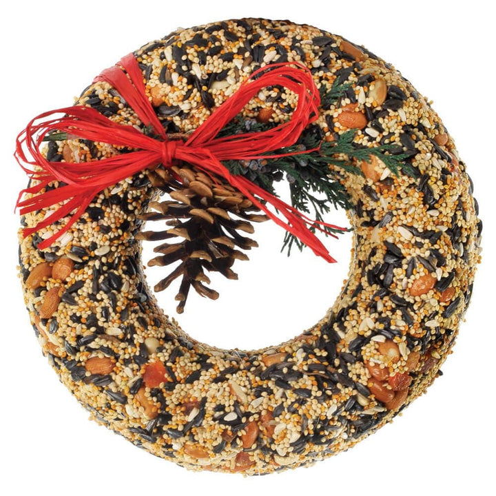 Mr. Bird Gifts WildFeast Bird Seed Wreath