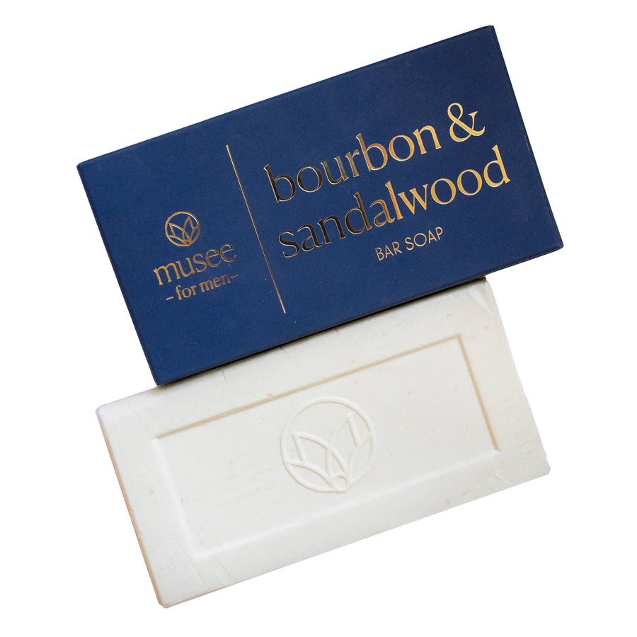 Musee Bath & Body Bourbon & Sandalwood Bar Soap
