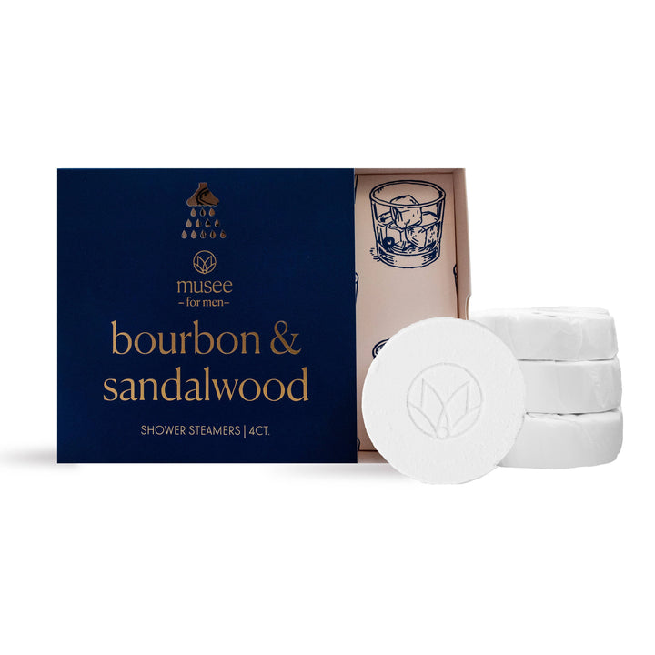 Musee Bath & Body Bourbon & Sandalwood Shower Steamers
