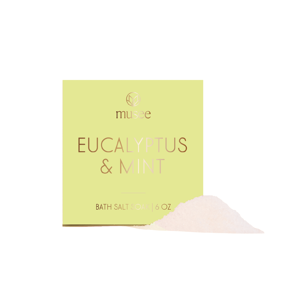 Musee Bath & Body Eucalyptus & Mint Mini Bath Salt Soak