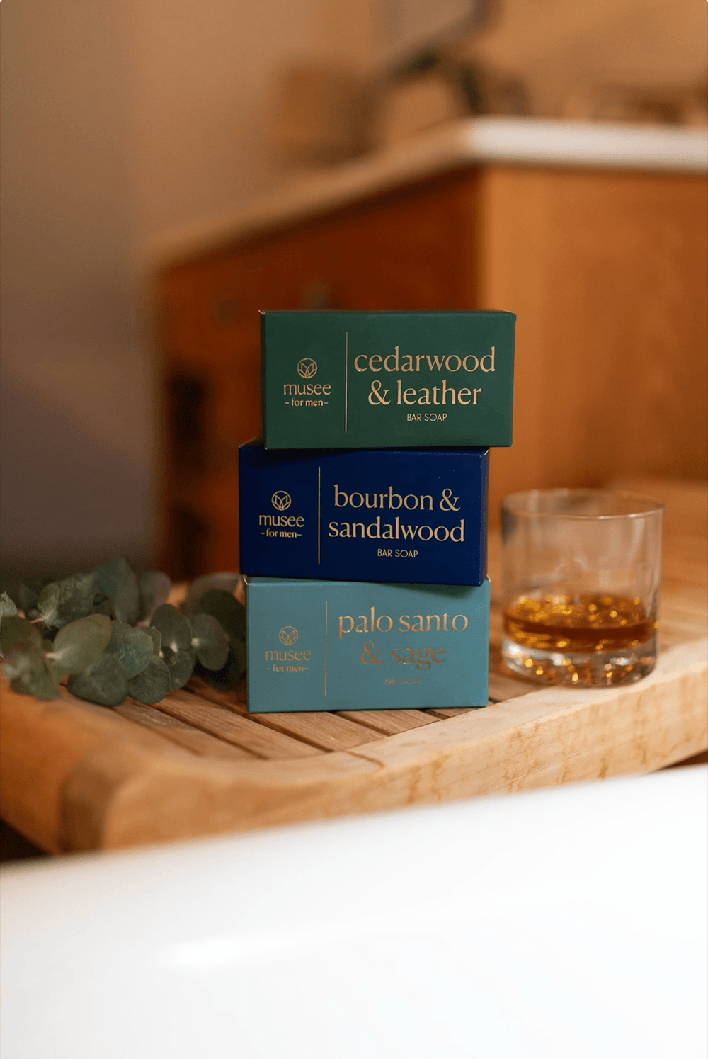 Musee Bath & Body Palo Santo & Sage Bar Soap