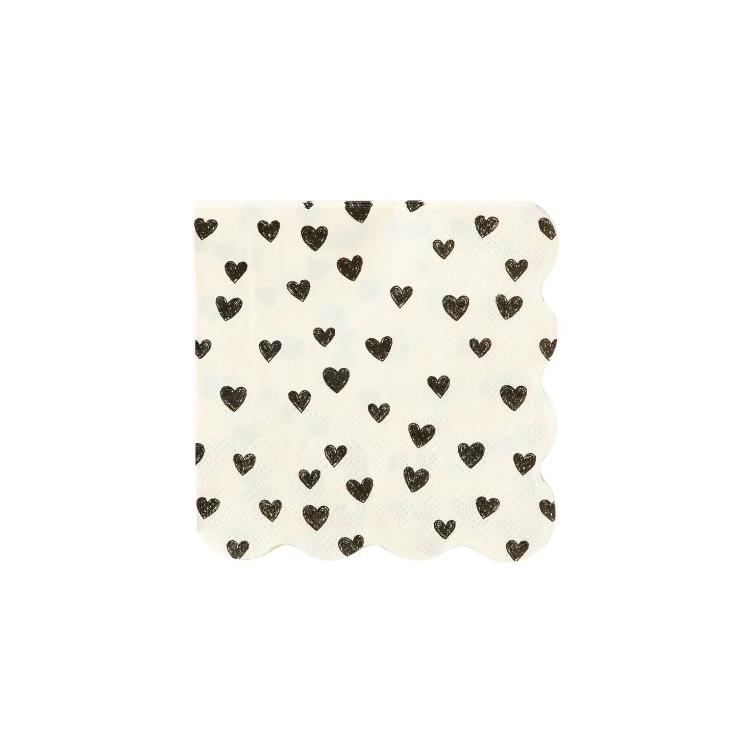 Love Heart Shaped Paper Napkin – Paper Luxe