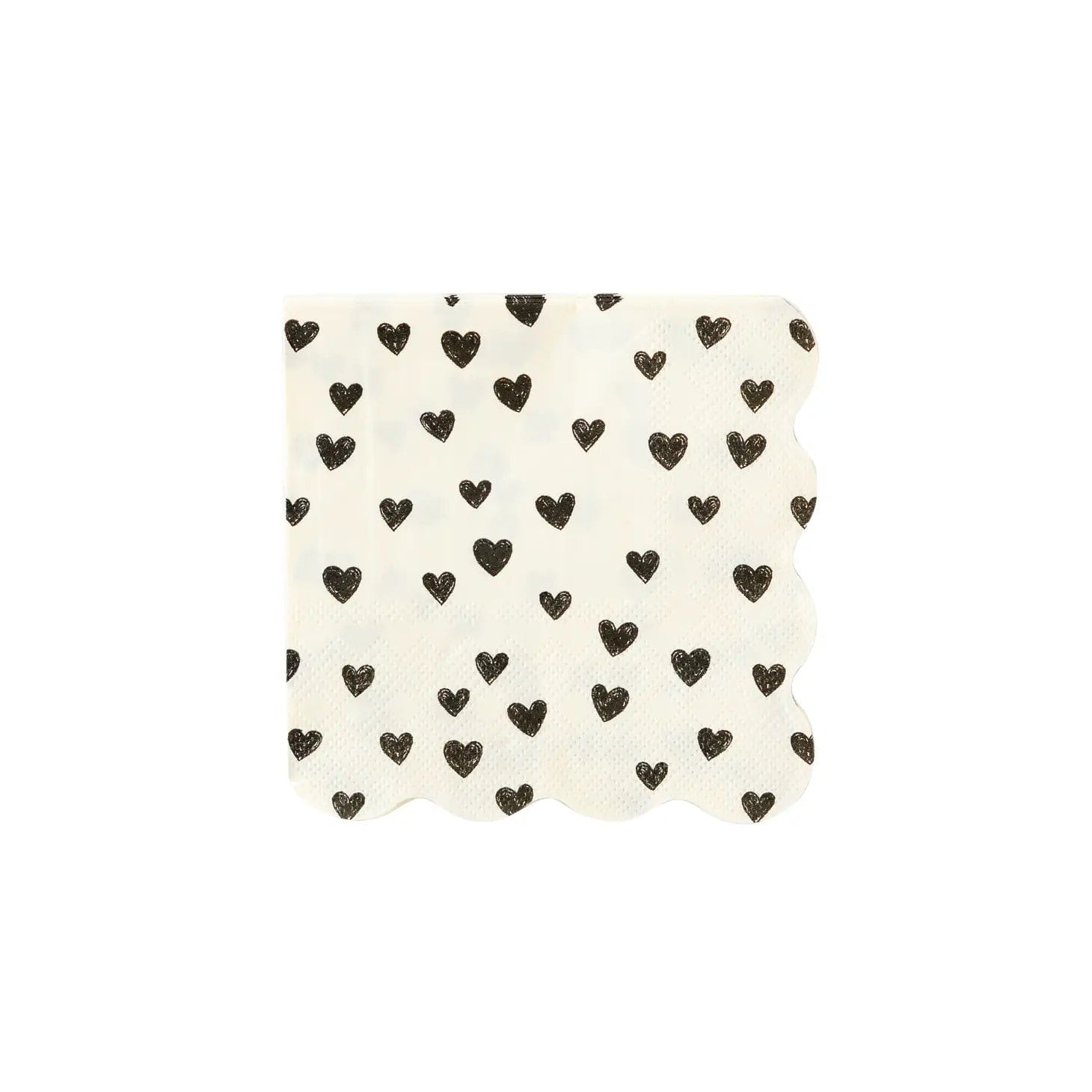 Black Hearts Cocktail Napkin