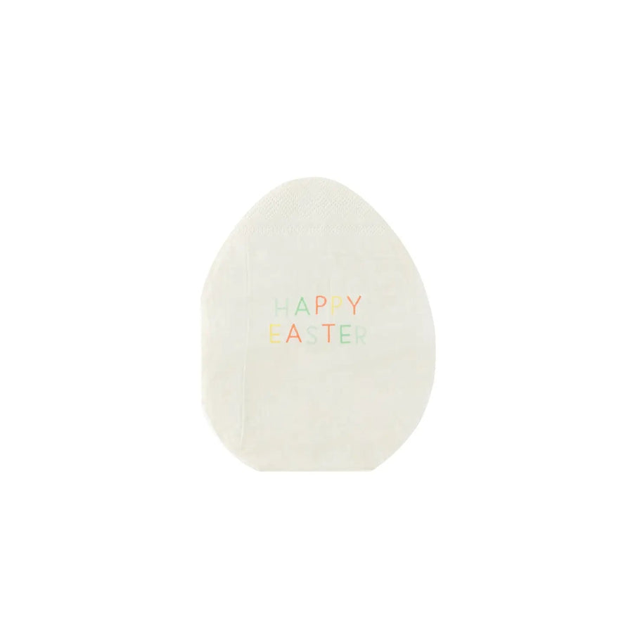 My Mind's Eye Napkins Easter Egg Shaped Napkin
