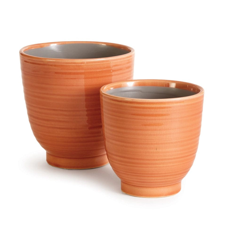 Napa Home & Garden Pots & Planters Aubrey Pots, Orange