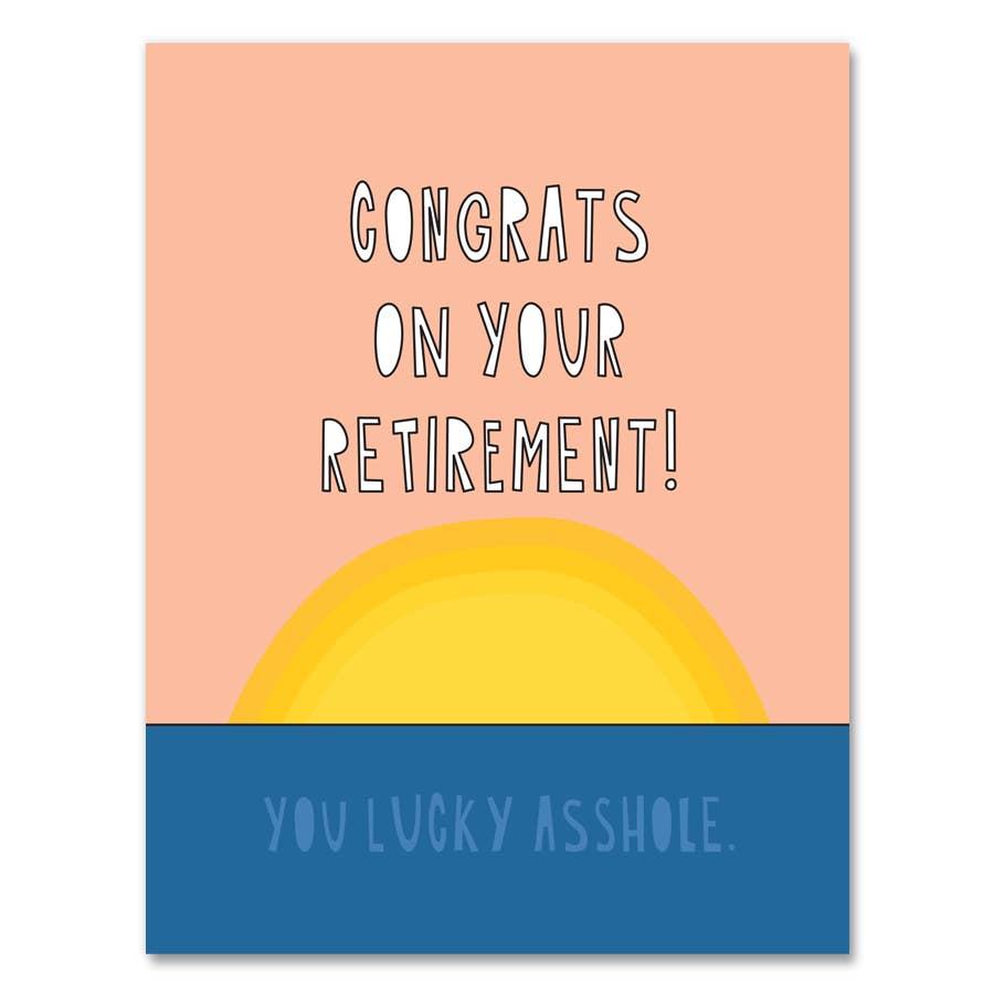 Near Modern Disaster Card Lucky Retirement Card