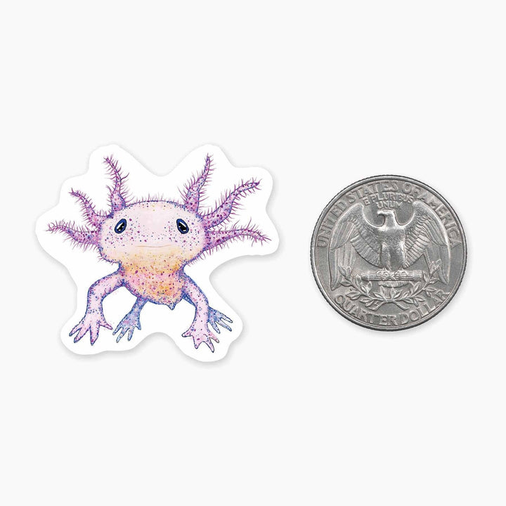Nice Enough Sticker Axolotl Mini Sticker