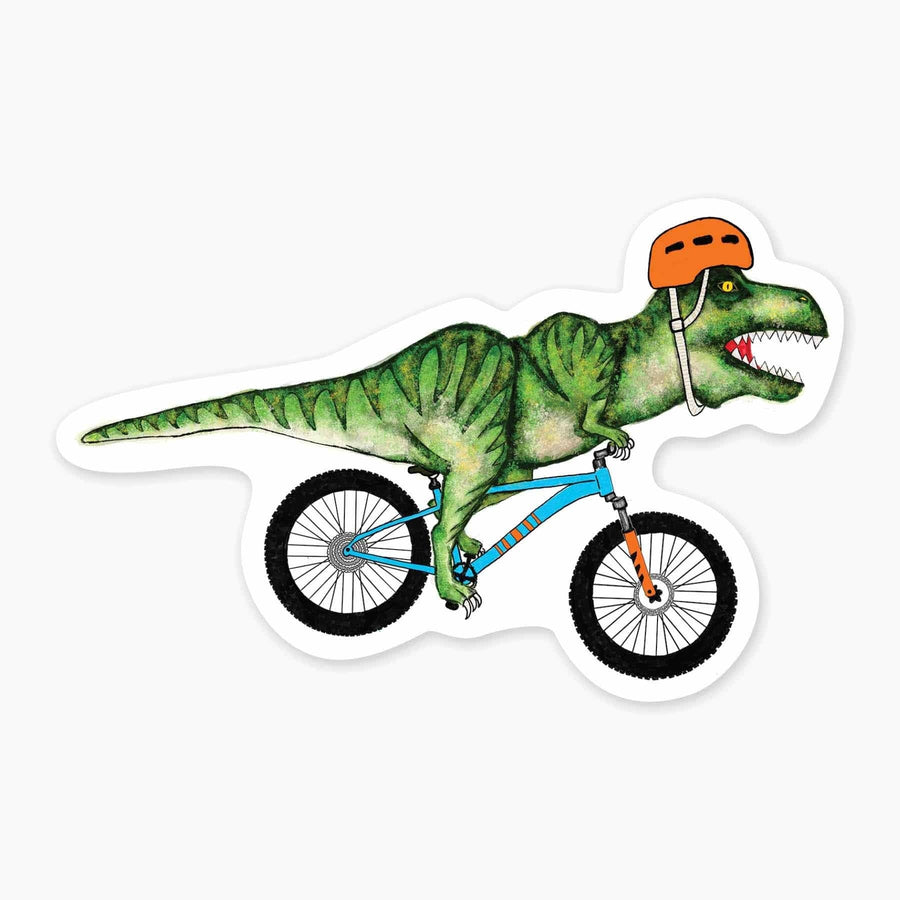 Nice Enough Sticker Rex Bike Mini Sticker