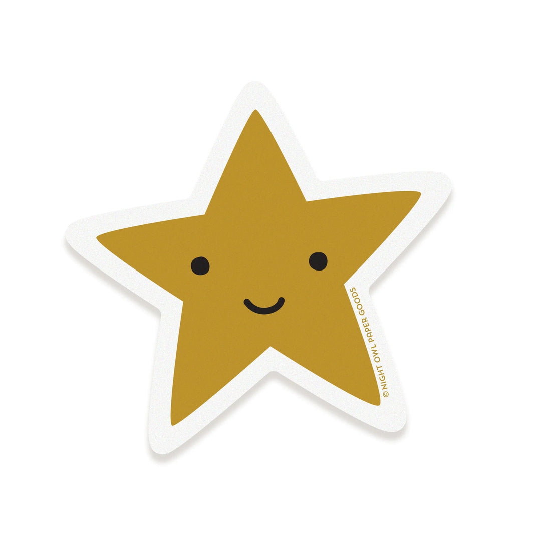 Night Owl Paper Goods Card Shining Star Admin Sticker Admin Professionals Day Card