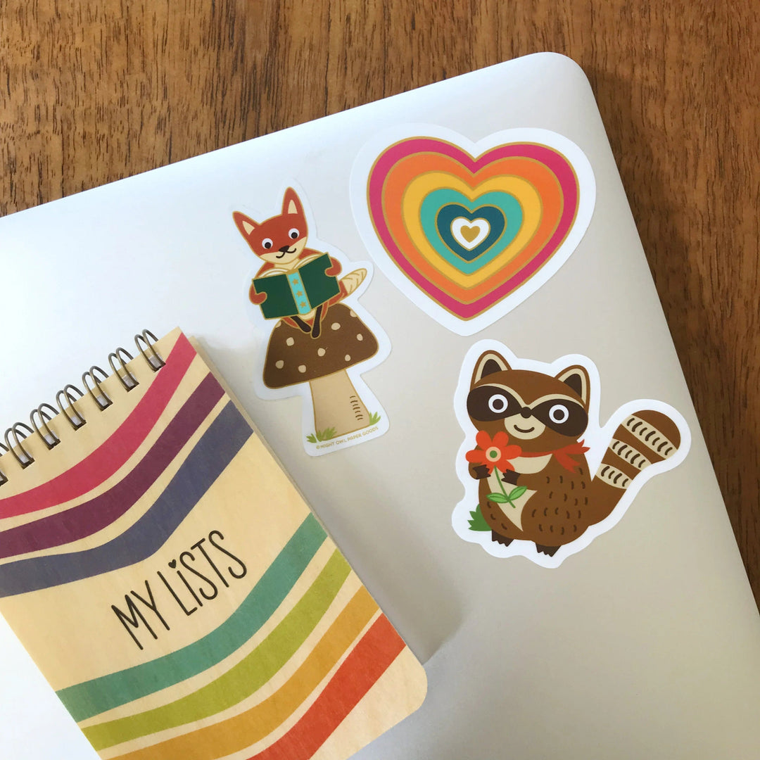Night Owl Paper Goods Card Shining Star Admin Sticker Admin Professionals Day Card