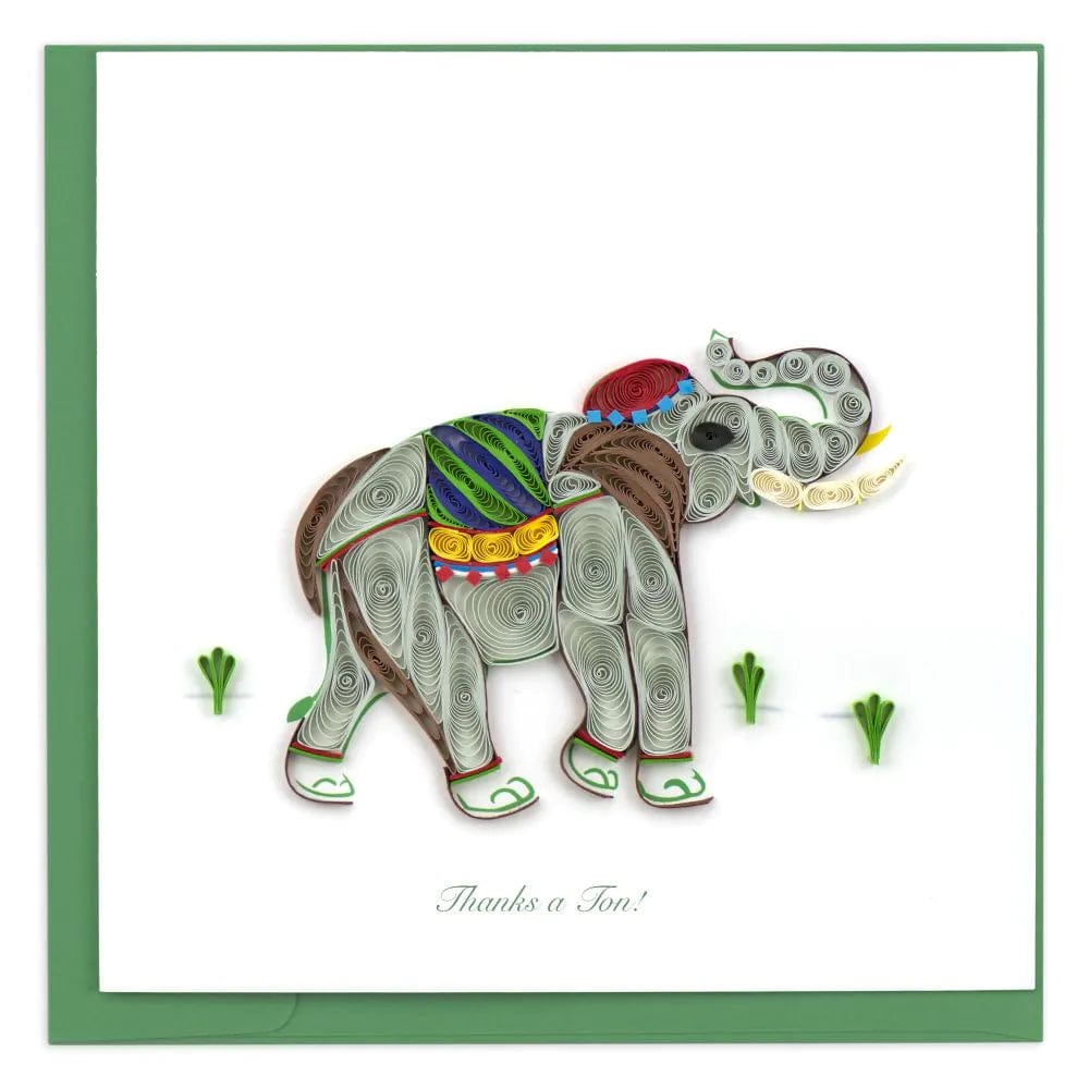 Niquea.D Card Elephant Thank You Card
