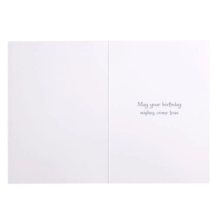 Niquea.D Card Girl on Moon Birthday Card