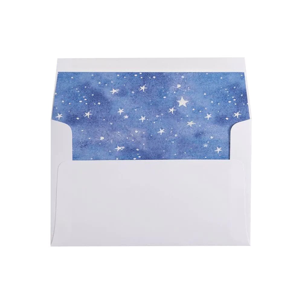 Niquea.D Card Girl on Moon Birthday Card