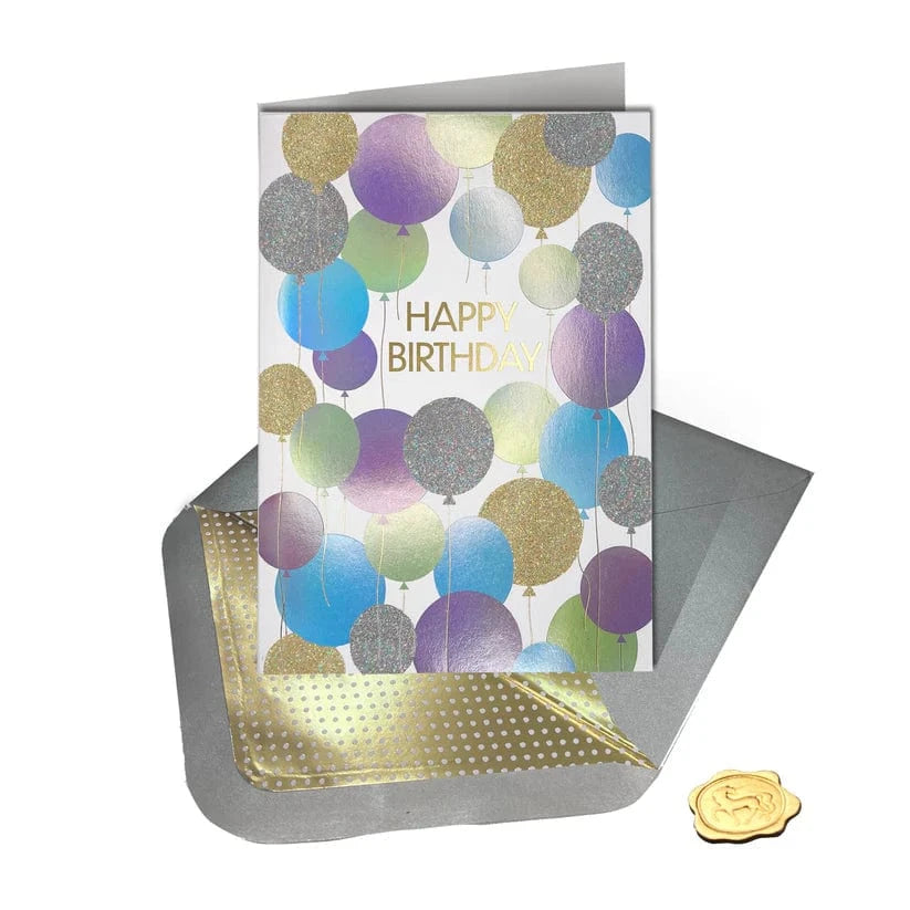 Niquea.D Cards Balloons Birthday Card