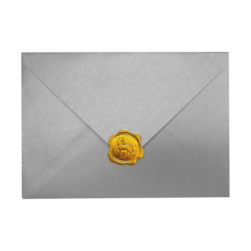 Niquea.D Cards Blue Flowers Bouquet Sympathy Card