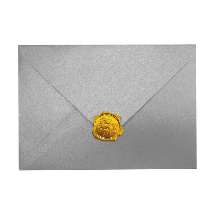 Niquea.D Cards Blue Flowers Bouquet Sympathy Card