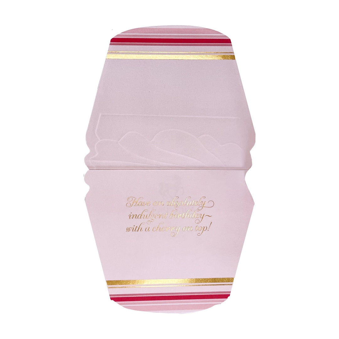 Niquea.D Cards Die Cut Cupcake Birthday Card