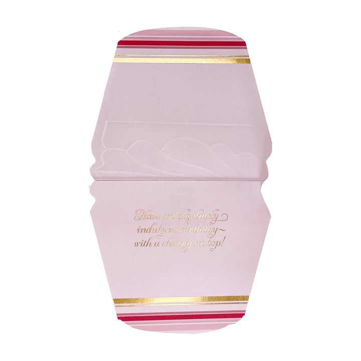 Niquea.D Cards Die Cut Cupcake Birthday Card