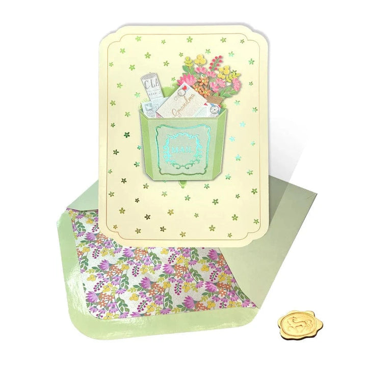 Niquea.D Cards Handmade Mailbox Grandma Birthday Card