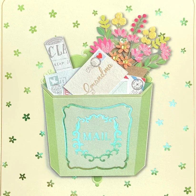 Niquea.D Cards Handmade Mailbox Grandma Birthday Card