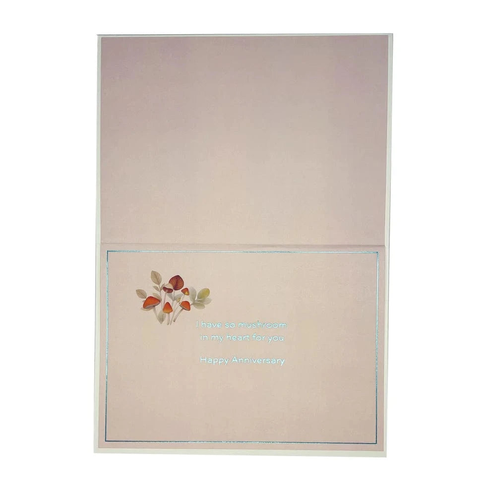 Niquea.D Cards Handmade Mushroom Couple Anniversary Card