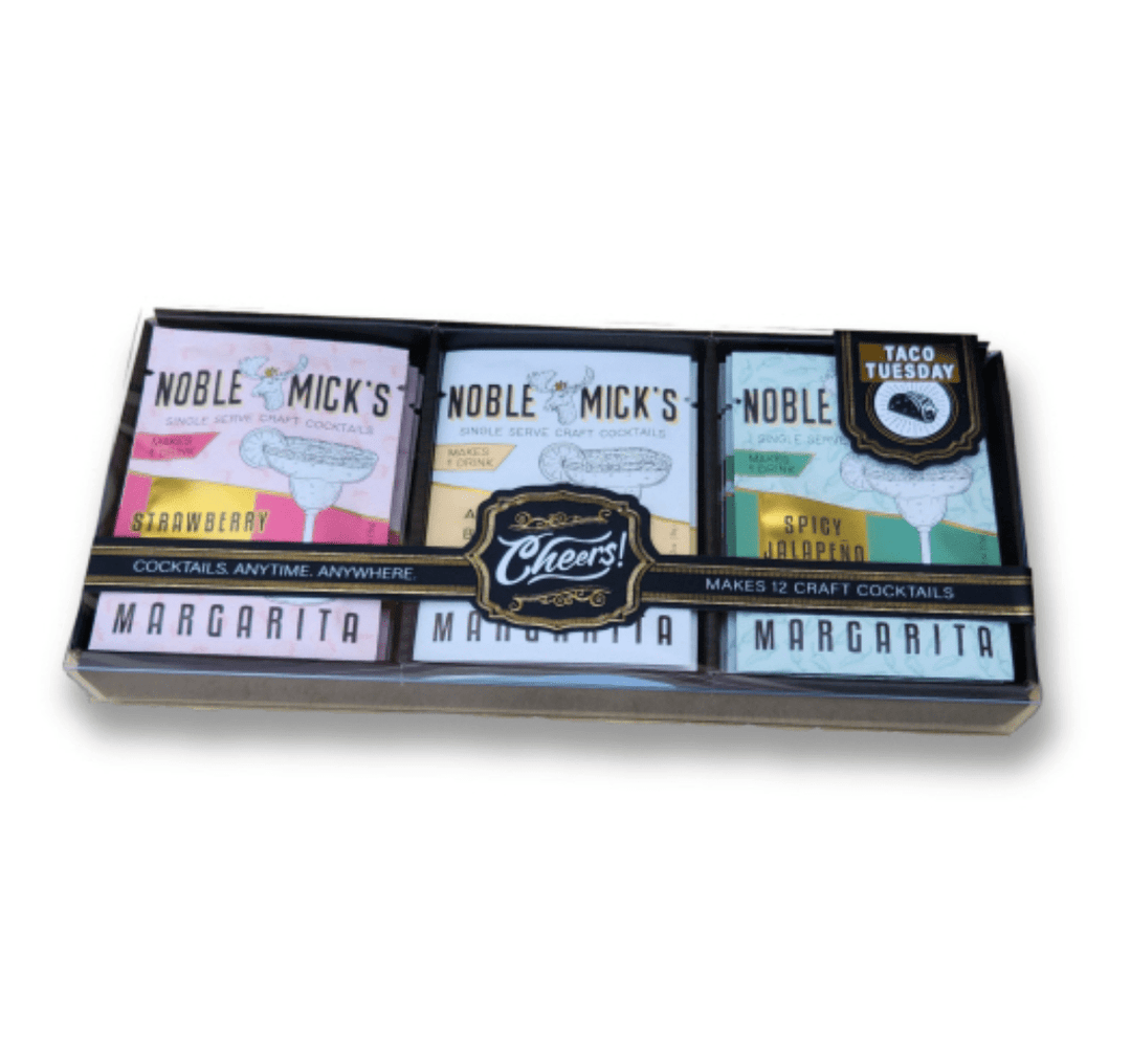 Noble Mick's Food and Beverage Taco Tuesday Single Serve Cocktail Mix Gift Set