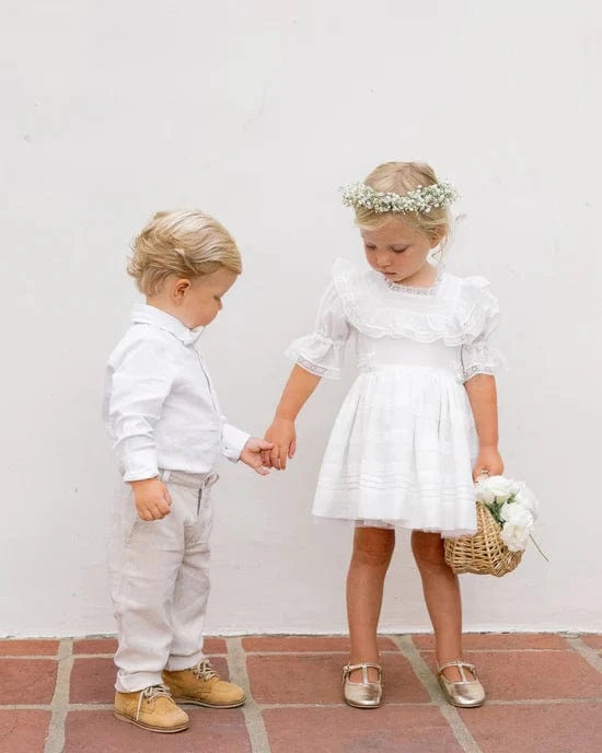 Noralee Baby Harrison Shirt - White