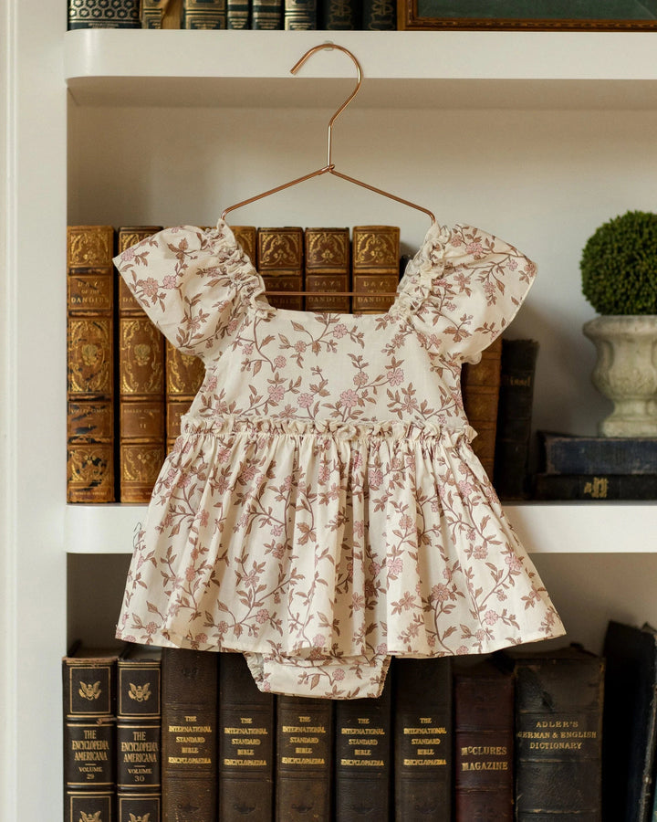 Noralee Baby Margot Romper - Rose Meadow
