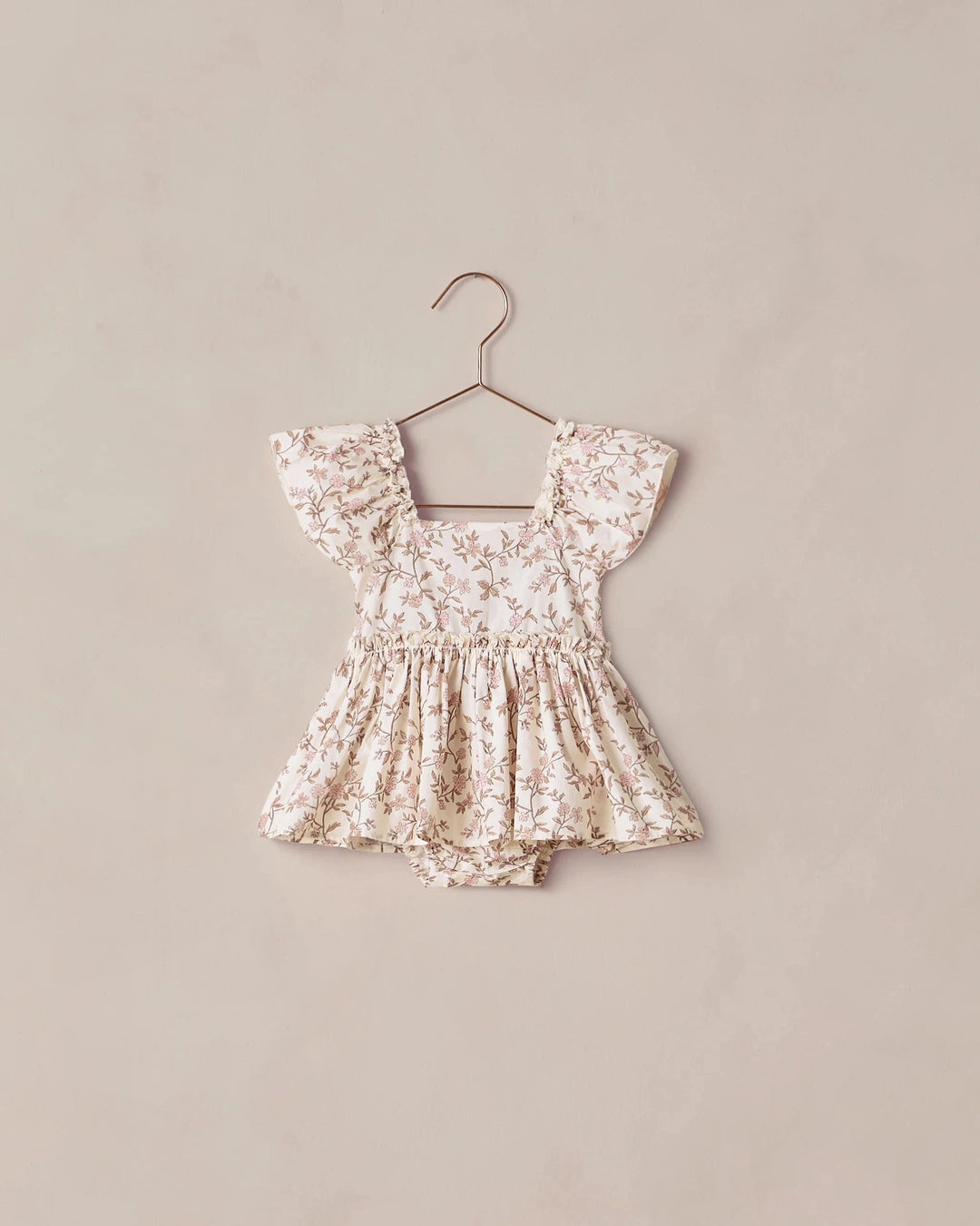 Noralee Baby Margot Romper - Rose Meadow