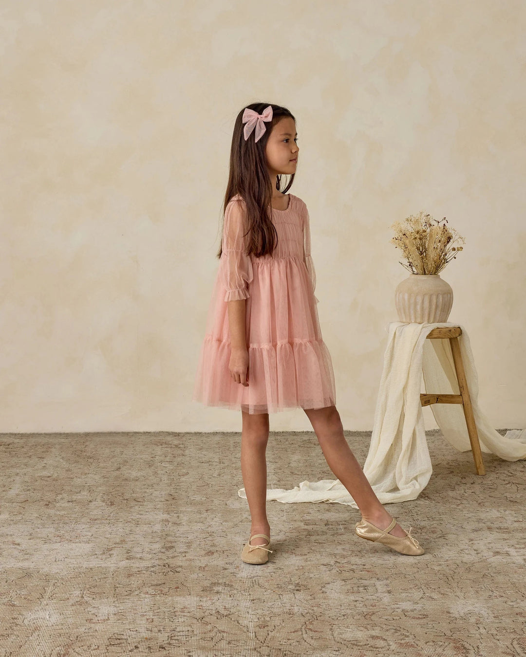 Noralee Baby Norah Bow - Rose