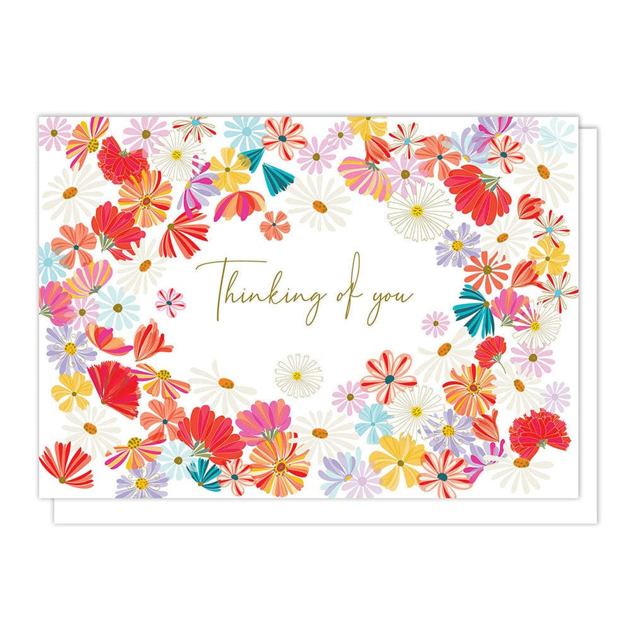 Notes & Queries Greeting Card Flowers Friendship Card