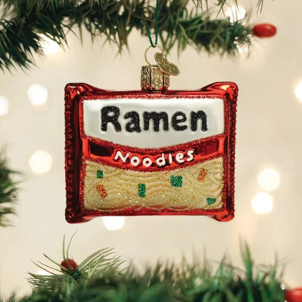 Old World Christmas Holiday Ramen Noodles Ornament