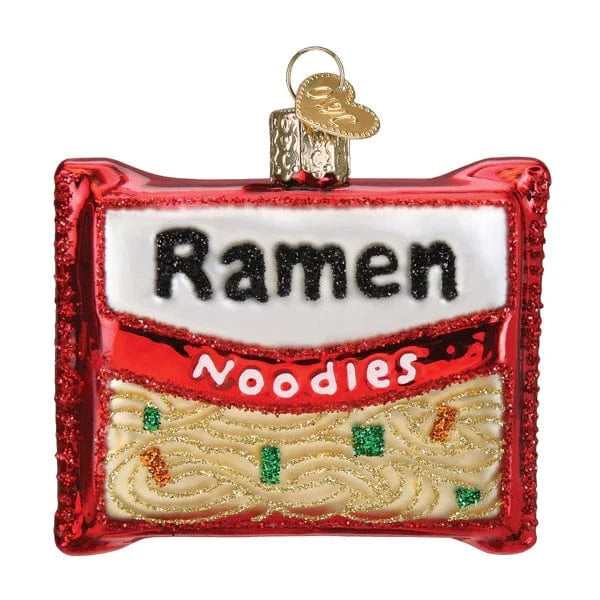 Old World Christmas Holiday Ramen Noodles Ornament