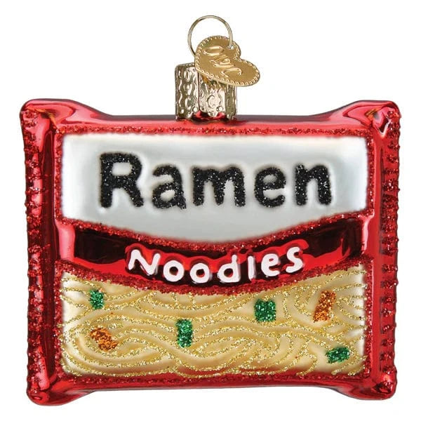 Old World Christmas Holiday Ramen Noodles Ornament