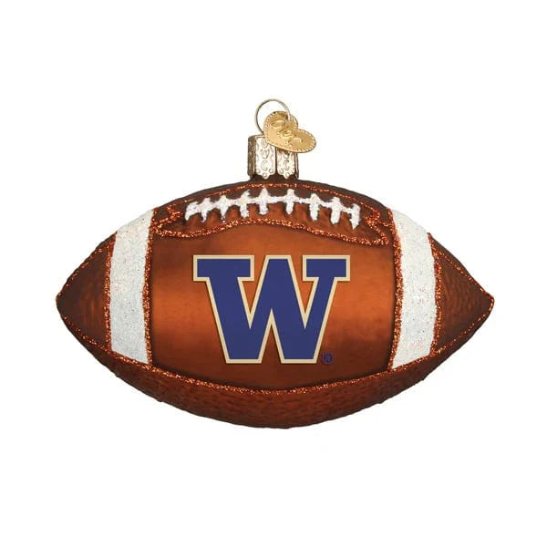 Old World Christmas Holiday Washington Football Ornament