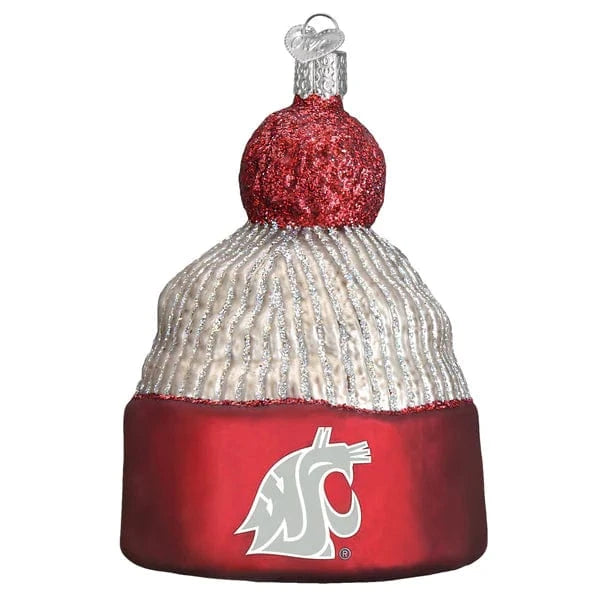Old World Christmas Holiday WSU Beanie Ornament