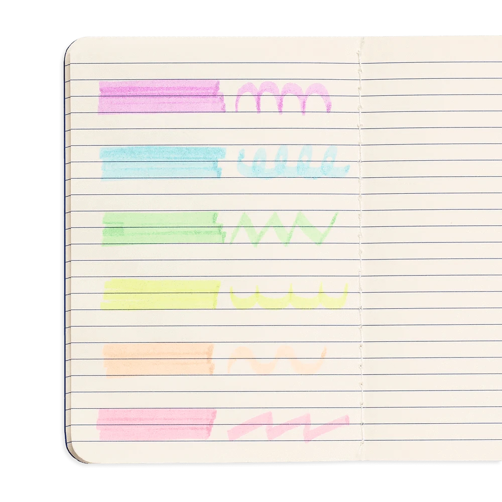 OOLY Art Supplies Oh My Glitter! Neon Highlighters