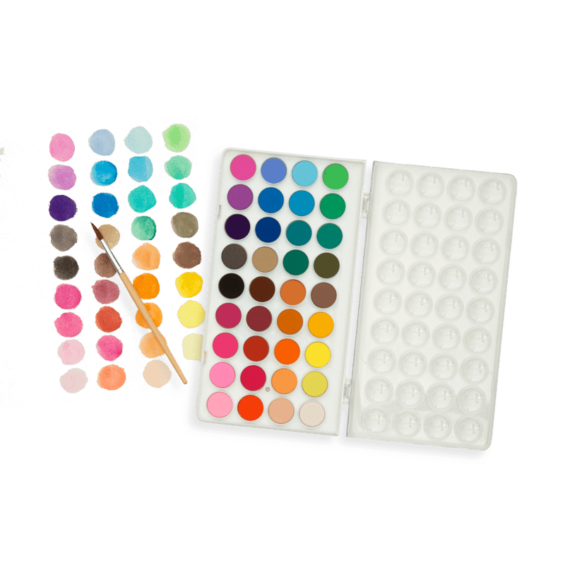 OOLY Paint Lil' Watercolor Paint Pods - 36 Pc Set | OOLY